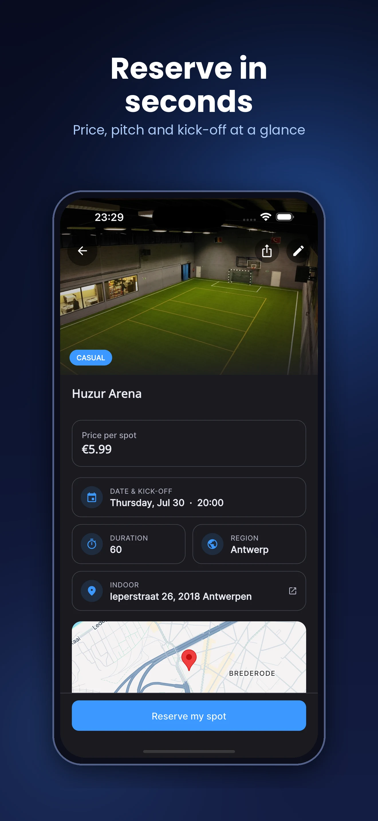 Project First League screenshot
